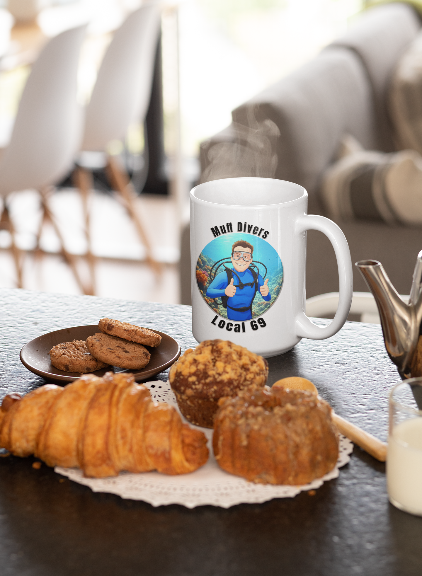 Muff Divers Local 69 mug All Caffeine Coffee Time Eat Pussy Funny Sarcastic Mug gift for boyfriend gift for dad gift for him Java libertarian Mocha oral sex stocking stuffer Vagene vagina