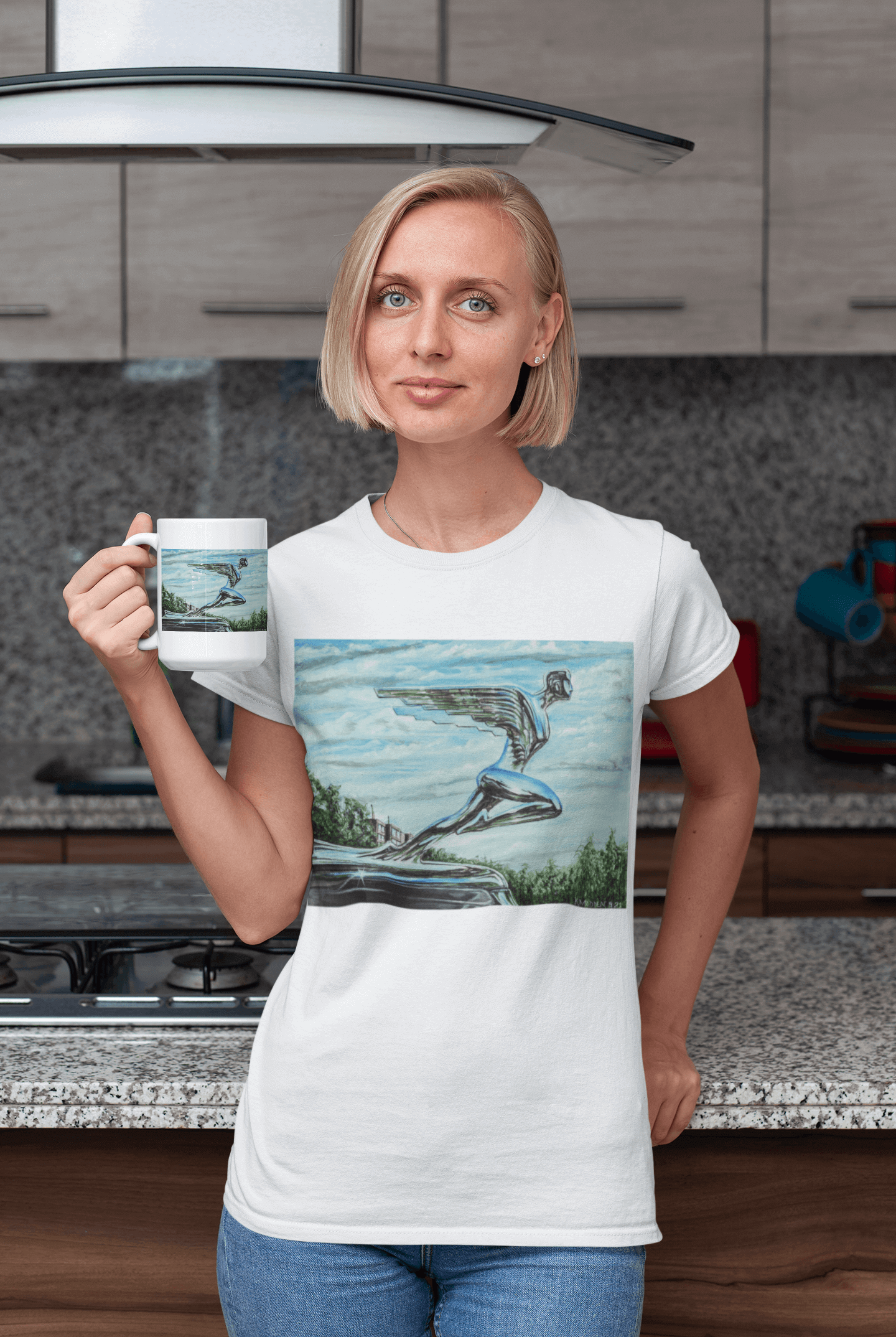 Flying HIgh- MaddK Studio  - Unisex Short-Sleeve T-Shirt