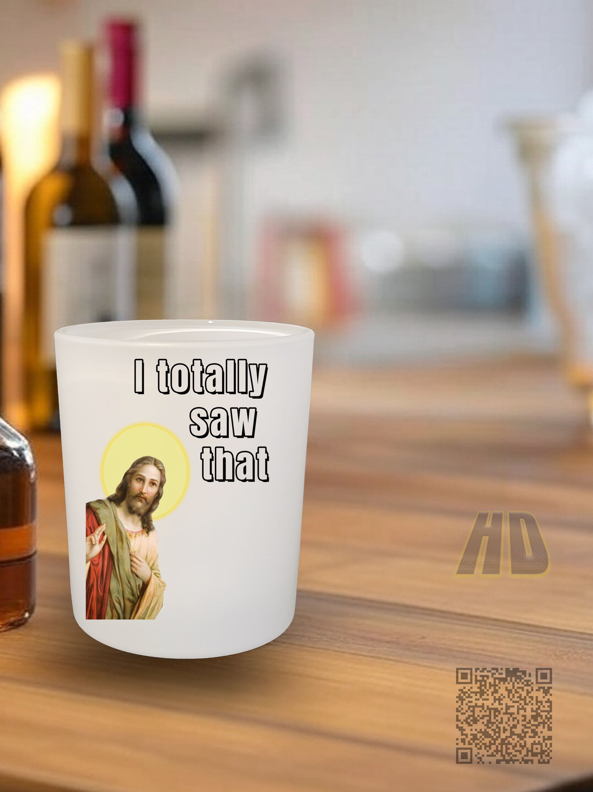 I totally saw that 10.25 ounce rock glass gift for dad gift for him gift for mom gift for wife jesus meme Unique gift Whiskey