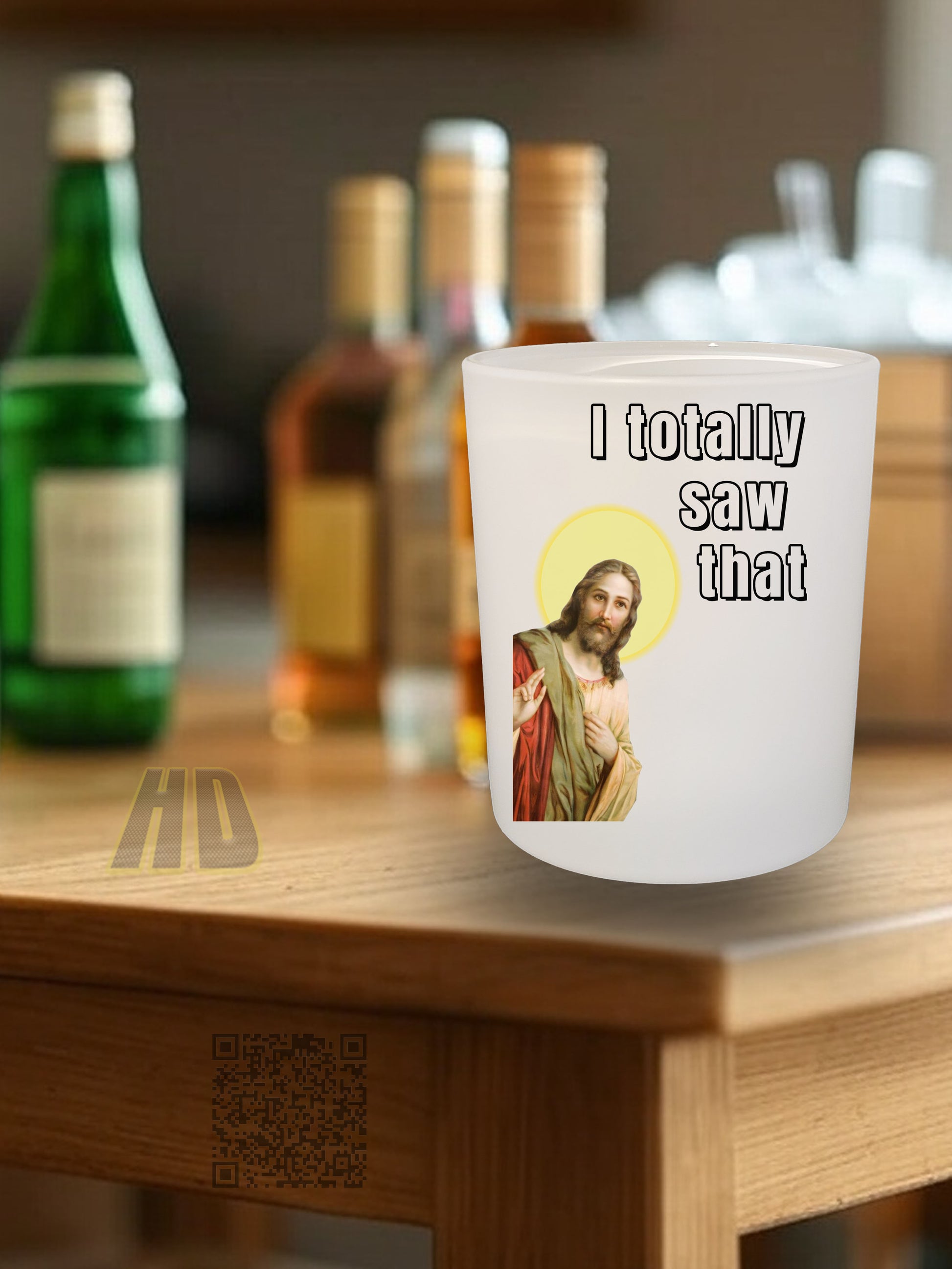 I totally saw that 10.25 ounce rock glass gift for dad gift for him gift for mom gift for wife jesus meme Unique gift Whiskey