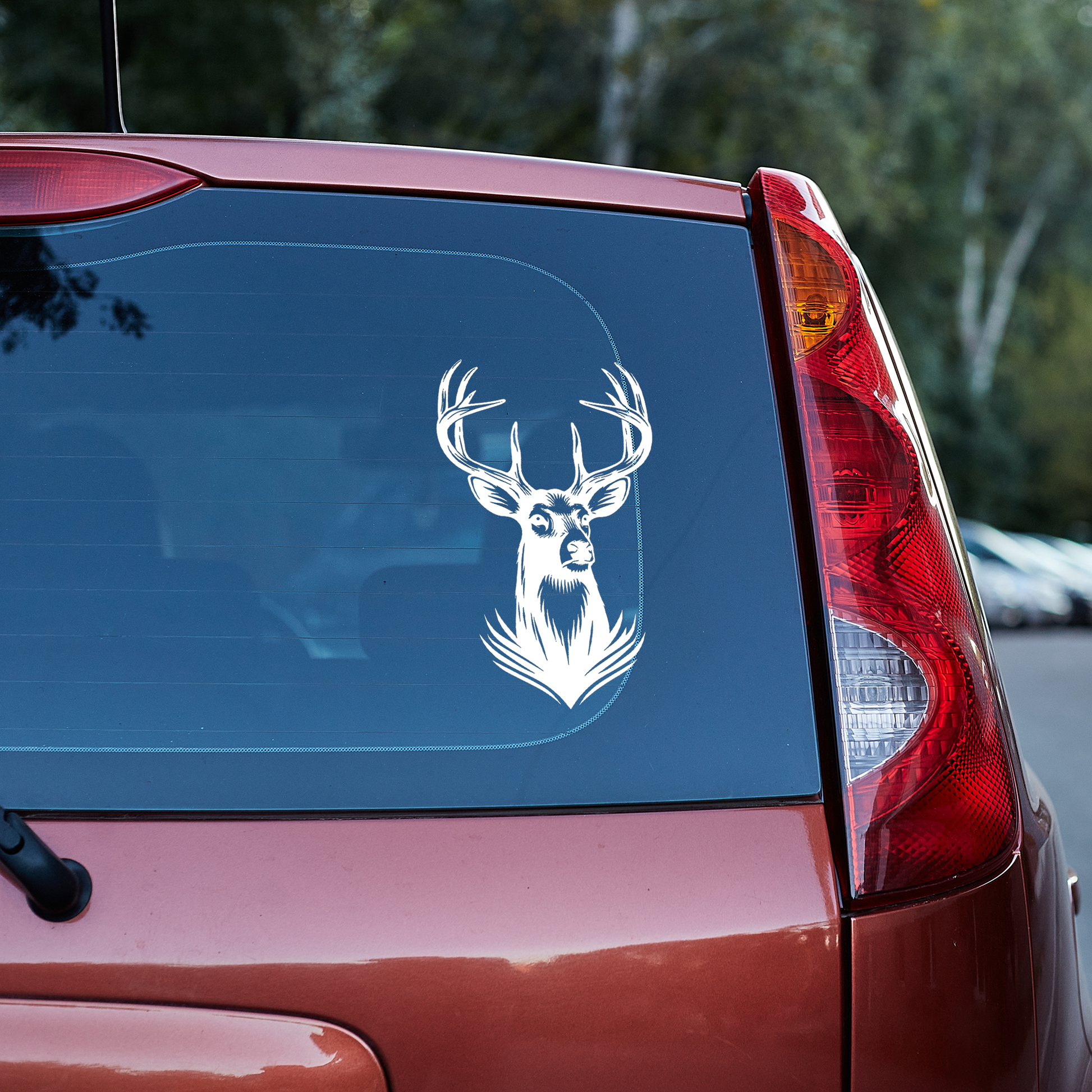 deer decal for car, vinyl decal buck decal bumper decal car decal deer decals for trucks deer hunter gift for hunter hunter decal hunting decal van decal vinyl sticker Vinyl stickers window decal window sticker