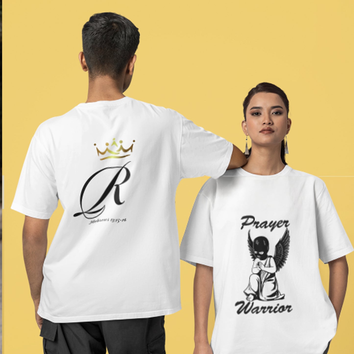 Prayer Warrior 2 Royalty Hustle Designs unisex T-Shirt Koby Hustle Kobyhustle