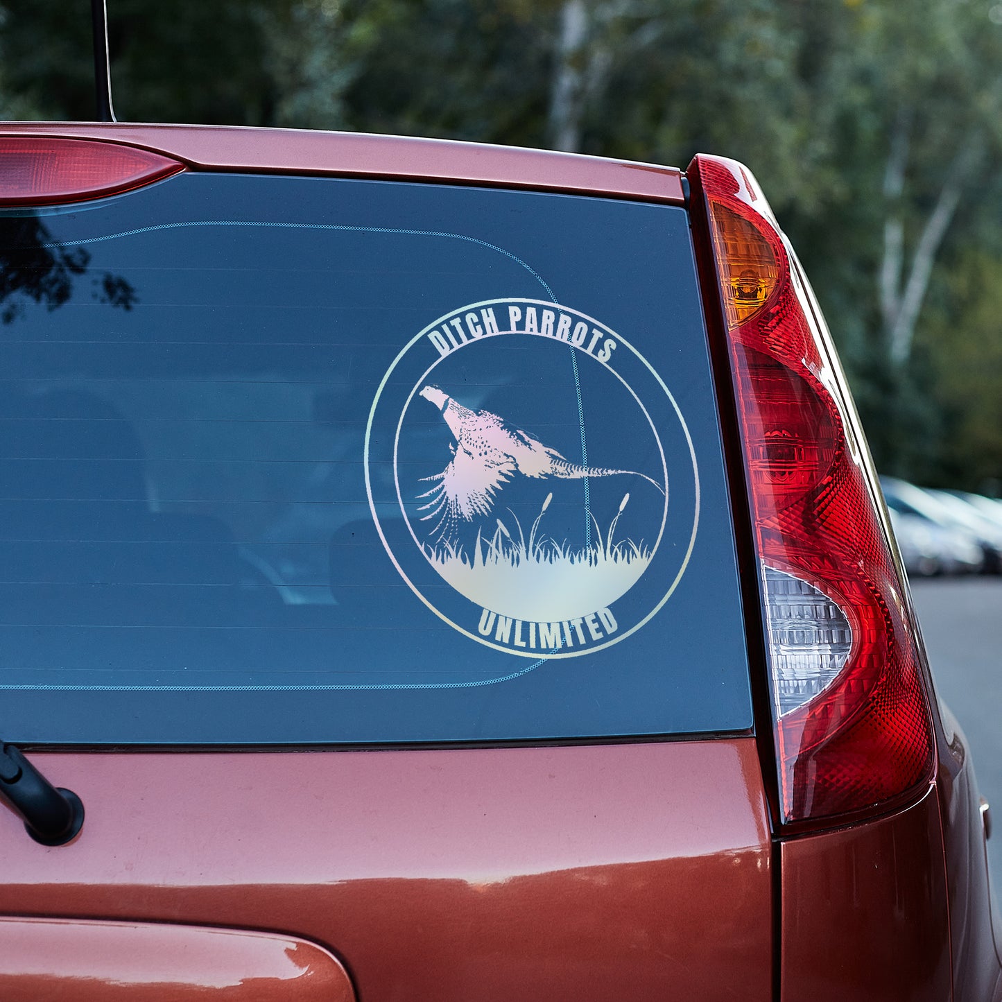 Ditch Parrots Unlimited Vinyl decal decal stickers Decals for cars Decals for Trucks decals for tumblers deer decals for trucks deer hunter hunting hunting decal minivan sticker SUV decals truck decals window decal car Window decals window decor