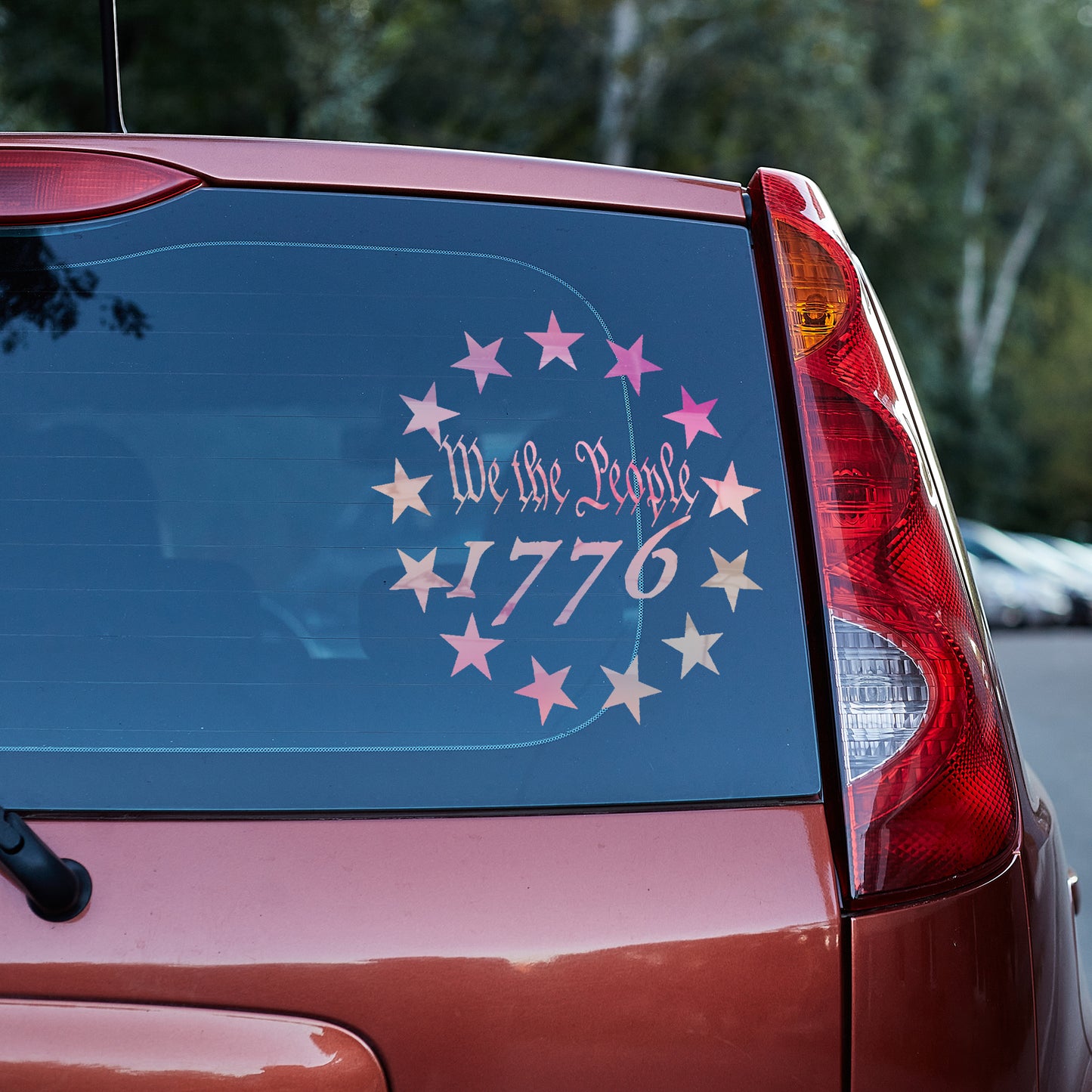 1776 We the People Vinyl Decal decal stickers Decals for cars Decals for Trucks decals for tumblers freedom liberty minivan sticker SUV decals truck decals window decal car Window decals window decor