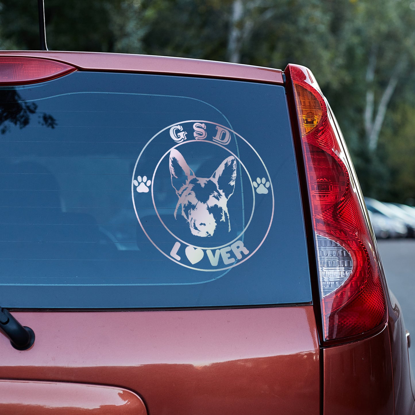 GSD (German Shepherd Dog) Lover vinyl decal decal stickers Decals for cars Decals for Trucks decals for tumblers Dog Lover freedom German Shepherd liberty minivan sticker SUV decals truck decals window decal car Window decals window decor