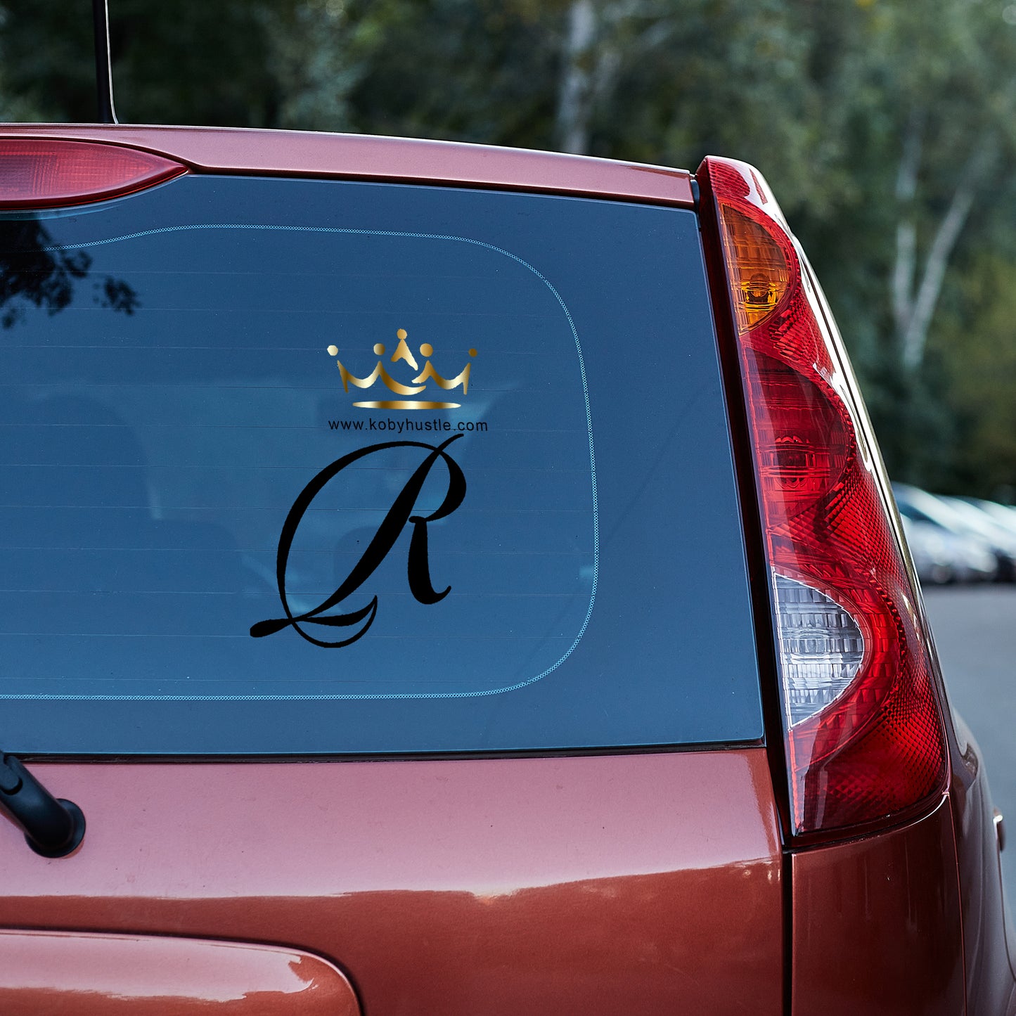 Royalty Hustle Designs Vinyl decal Koby Hustle Kobyhustle