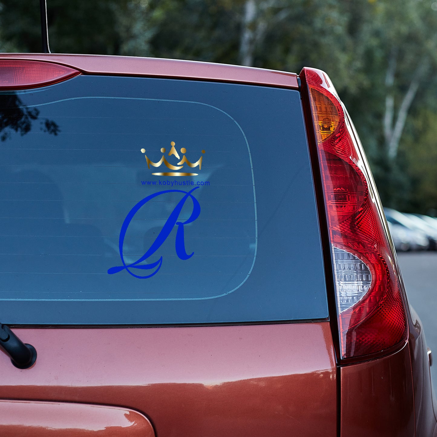 Royalty Hustle Designs Vinyl decal Koby Hustle Kobyhustle