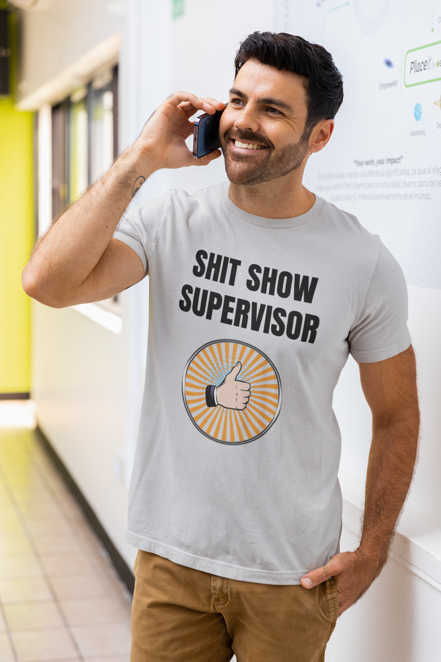 Shit show supervisor unisex T-Shirt boss gift Christmas gift Fathers Day Shirt funny shirt gift for dad gift for grandpa gift for him moms gift Mothers Day shirt Supervisor T-Shirt Unique gift