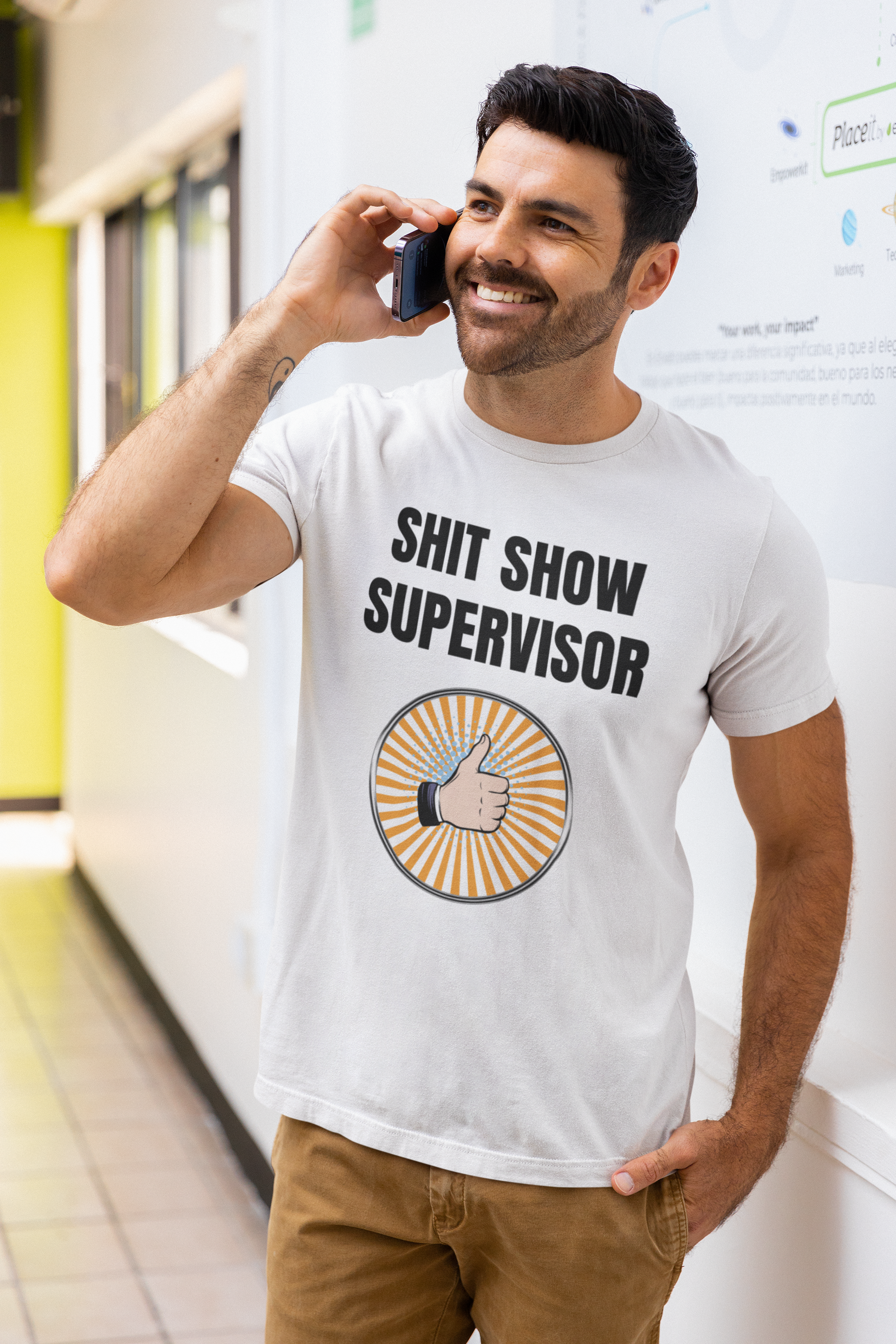 Shit show supervisor unisex T-Shirt boss gift Christmas gift Fathers Day Shirt funny shirt gift for dad gift for grandpa gift for him moms gift Mothers Day shirt Supervisor T-Shirt Unique gift