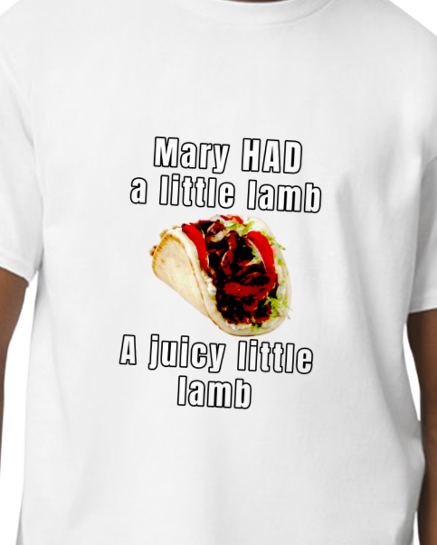 Mary HAD a little lamb, a juicy little lamb unisex T-Shirt Christmas gift dads day gift gift for dad gift for grandpa gift for her gift for him gift for mom gift for sister gift for wife Gyro Lincoln Continental moms gift Panther Unique gift