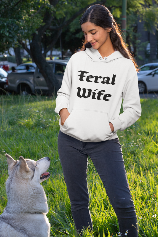 Feral Wife 1 Hoodie - Unisex Feral funny mothers day gift for mom gift for wife mothers day mothers day gift Mothers Day shirt Rabid Racoon Unique gift