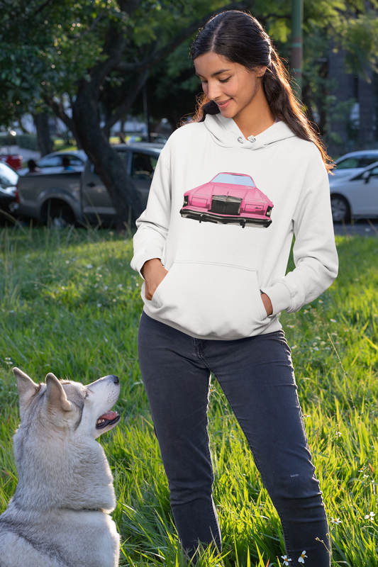 1978 Pink Lincoln Hoodie - Unisex ford Lincoln Car Lincoln Continental Lincoln TOwn Car