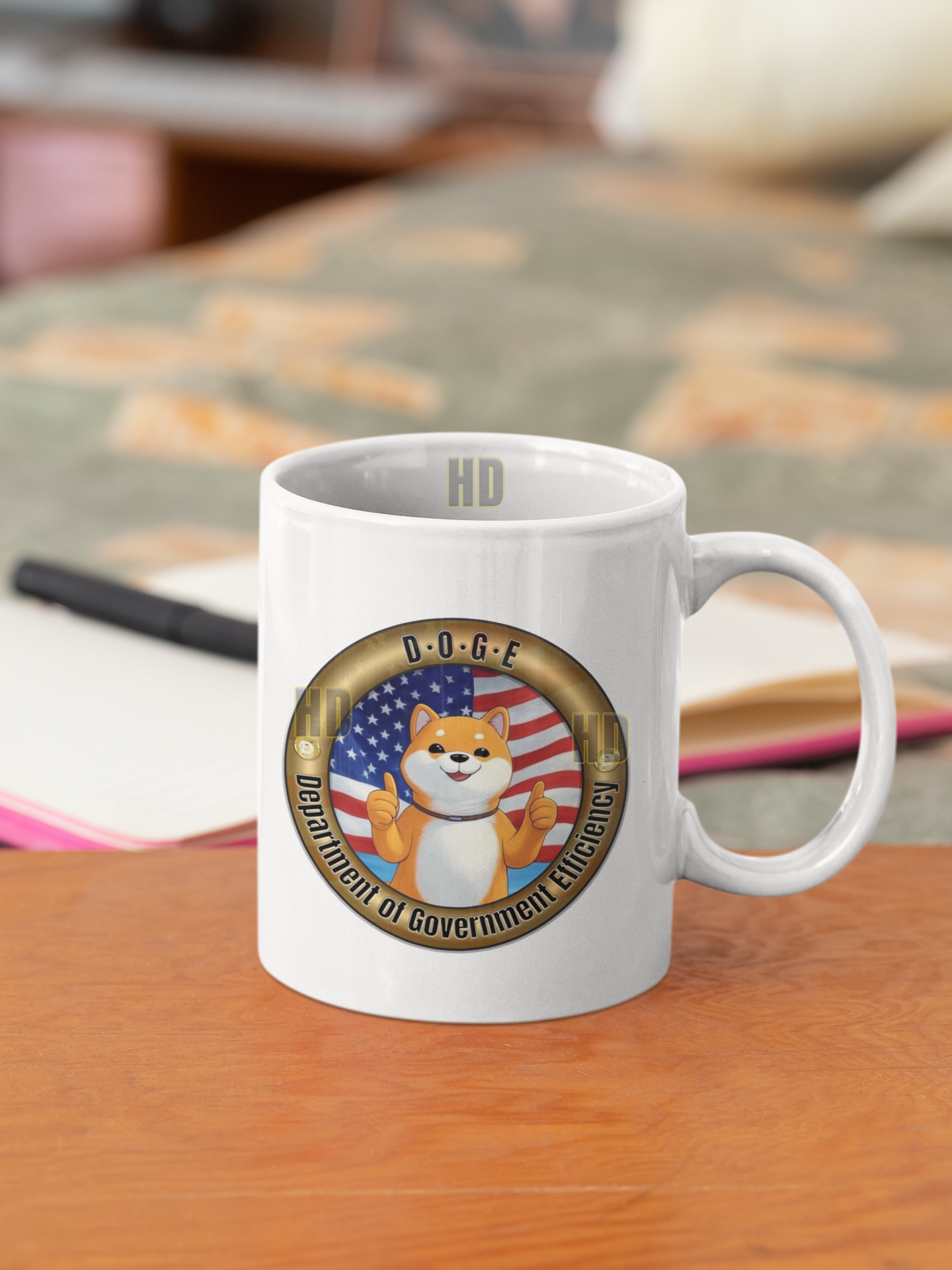 DOGE (Department Of Government Efficiency) mug All Caffeine Coffee Time DOGE Elon Elon Musk Funny Sarcastic Mug gift for boyfriend gift for dad gift for him Java libertarian Mocha stocking stuffer