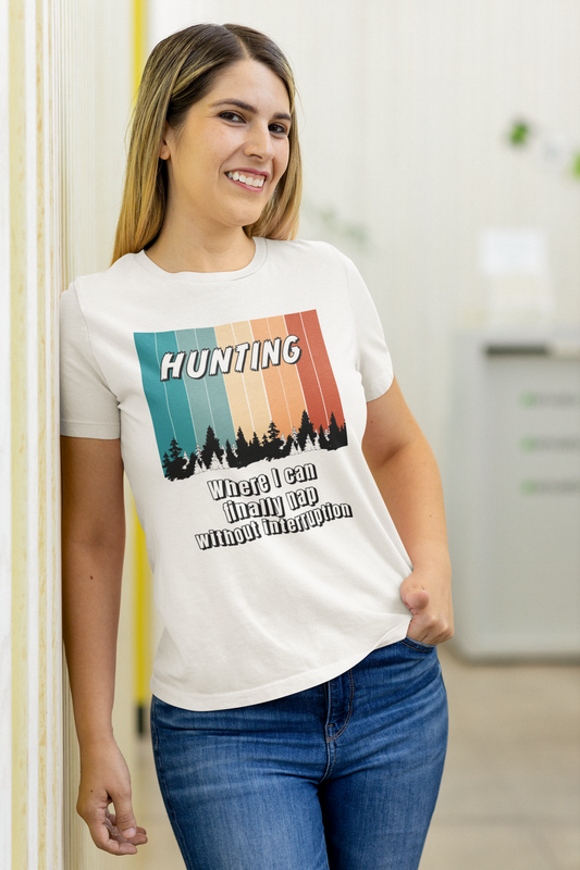 Hunting, where I can finally nap without interruption unisex T-Shirt archery bird hunting Christmas gift dads day gift deer hunter gift for dad gift for grandpa gift for him hunting moms gift muzzle loader Shotgun Unique gift