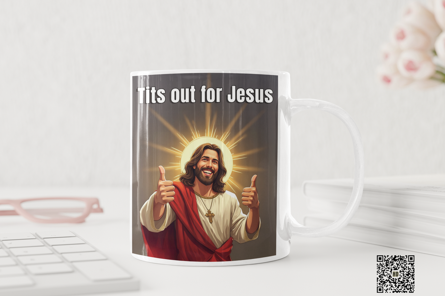 Tits out for Jesus mug 2 All Caffeine catholic Christian gift Christmas gift Coffee Time gift for mom gift for wife Java jesus jesus meme Mocha religion religious gift stocking stuffer