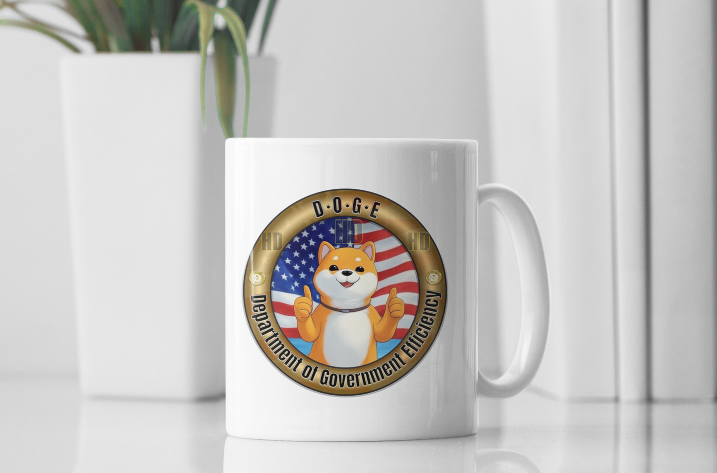 DOGE (Department Of Government Efficiency) mug All Caffeine Coffee Time DOGE Elon Elon Musk Funny Sarcastic Mug gift for boyfriend gift for dad gift for him Java libertarian Mocha stocking stuffer