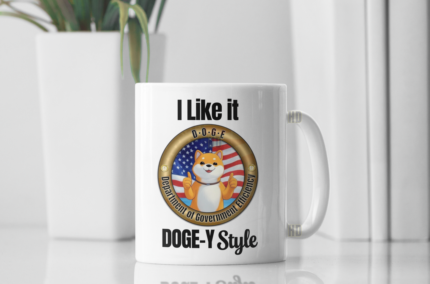 I like it DOGE-y Style mug All Caffeine Coffee Time DOGE Elon Elon Musk Funny Sarcastic Mug gift for boyfriend gift for dad gift for him Java libertarian Mocha stocking stuffer