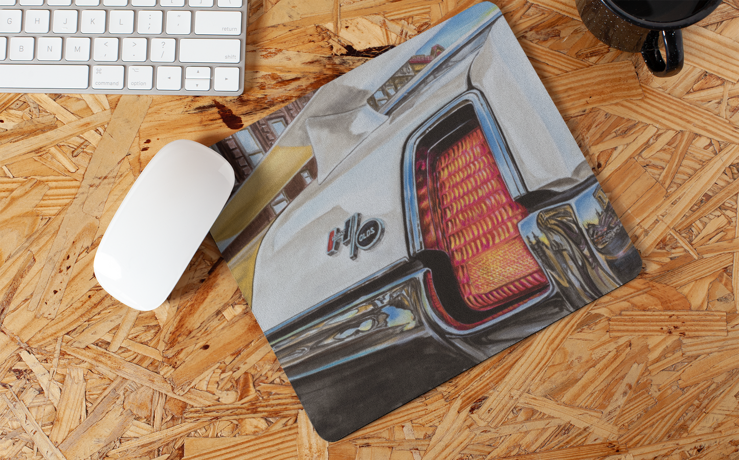 Doctor Olds' Hurst 69 - Mouse pad American Muscle car enthusiast classic cars Dr.Hurst muscle car mousepad Olds Olds Hurts Oldsmobile