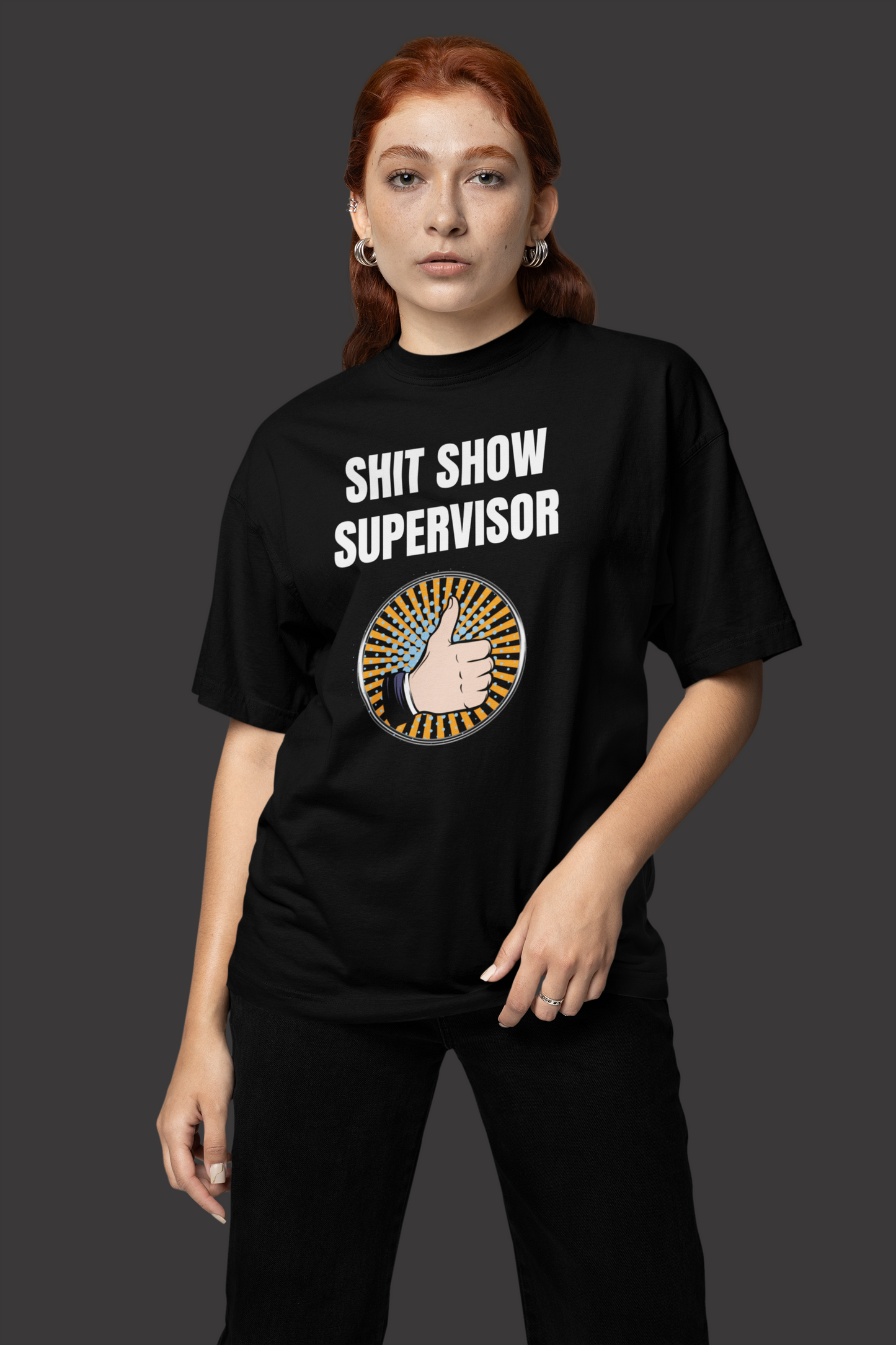 Shit show supervisor unisex T-Shirt boss gift Christmas gift Fathers Day Shirt funny shirt gift for dad gift for grandpa gift for him moms gift Mothers Day shirt Supervisor T-Shirt Unique gift