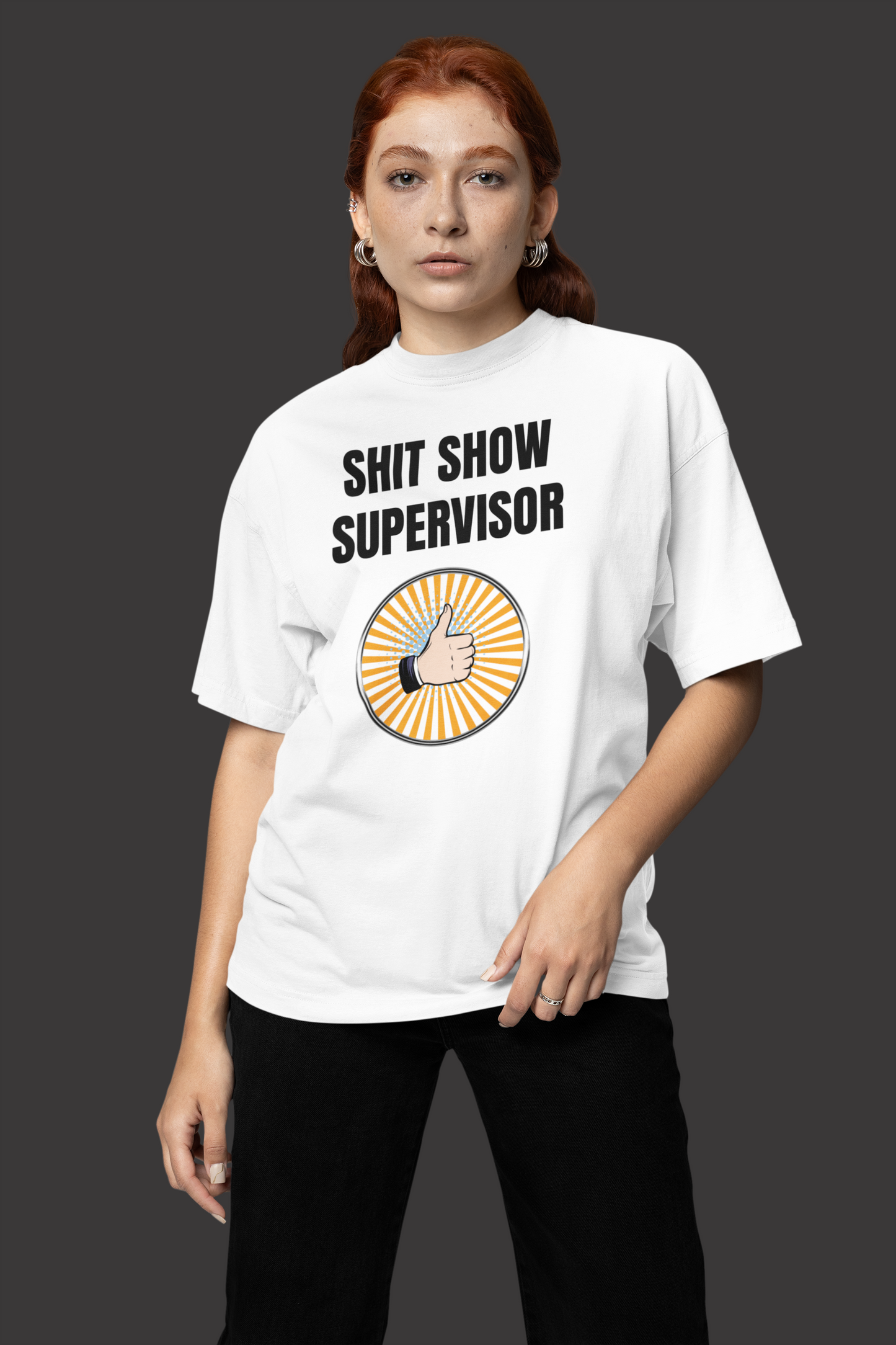 Shit show supervisor unisex T-Shirt boss gift Christmas gift Fathers Day Shirt funny shirt gift for dad gift for grandpa gift for him moms gift Mothers Day shirt Supervisor T-Shirt Unique gift