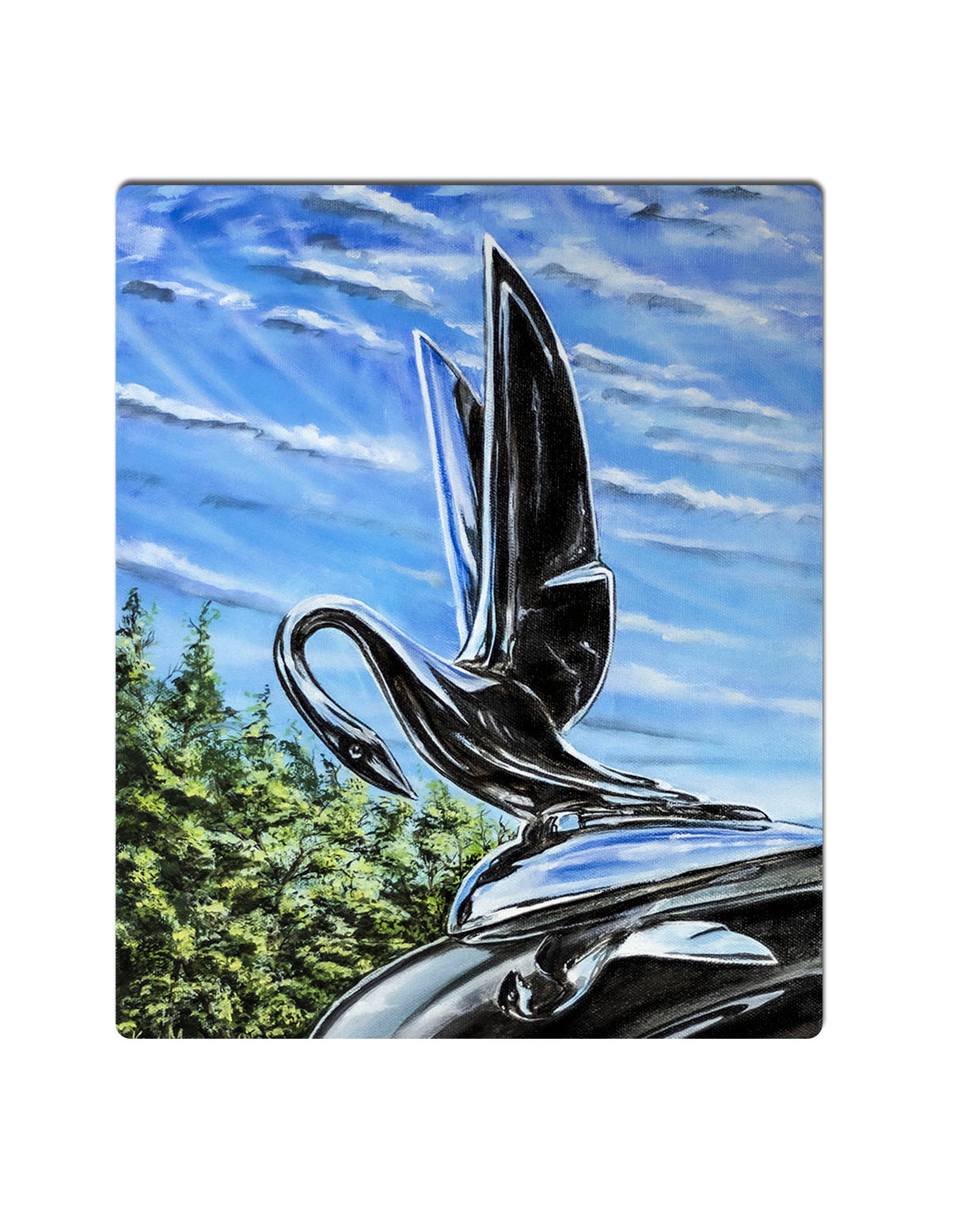 Packard - MaddK Studio - Mouse pad car chrome classic american car classic car custom mouse pad gas car gasoline car Gen x mouse pad horrible mouse pad large car MaddK mouse pad Mucle Car Muscle Car non-slip mouse pad Race Car Sports car Street Car Town Car Vintage Car