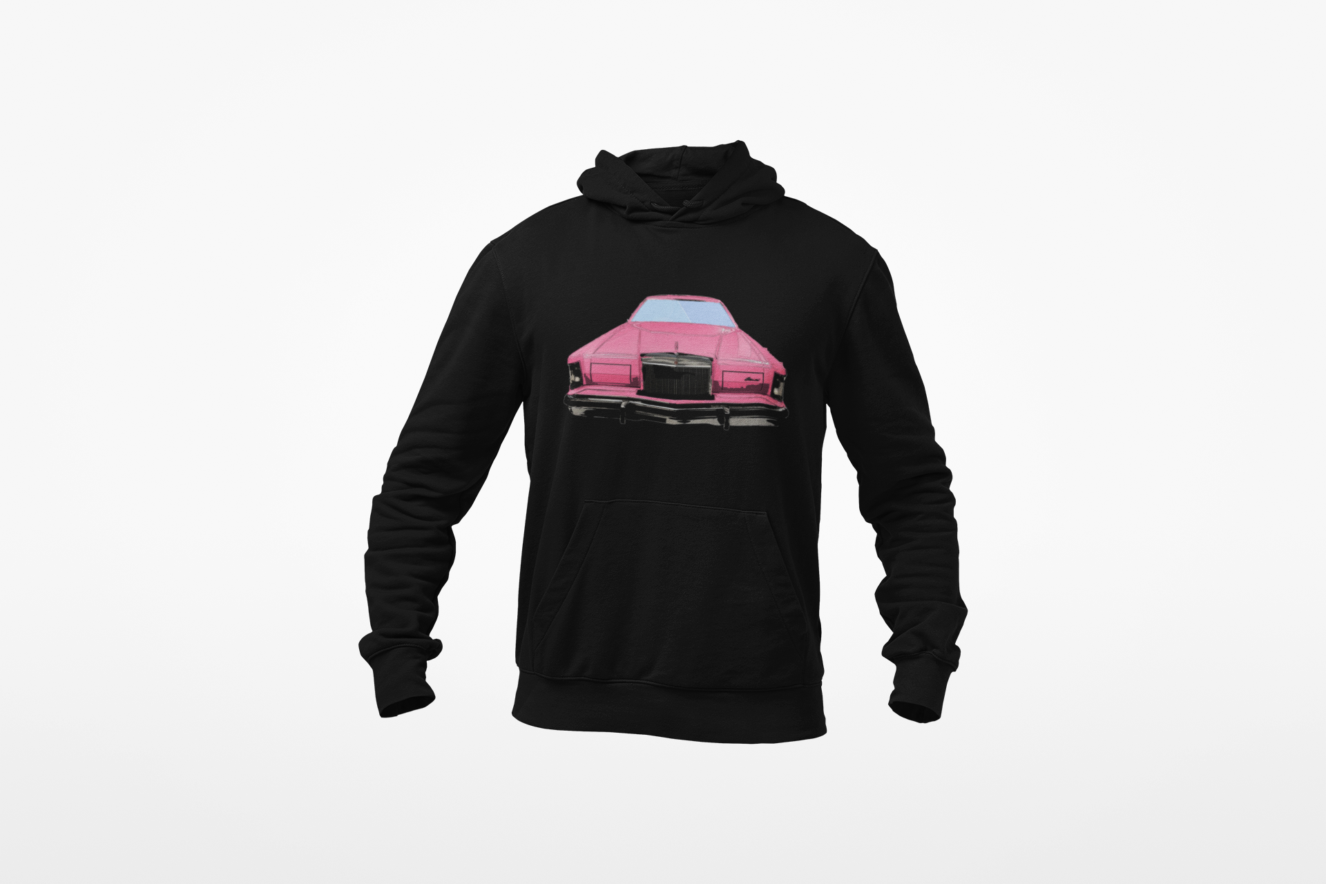 1978 Pink Lincoln Hoodie - Unisex ford Lincoln Car Lincoln Continental Lincoln TOwn Car