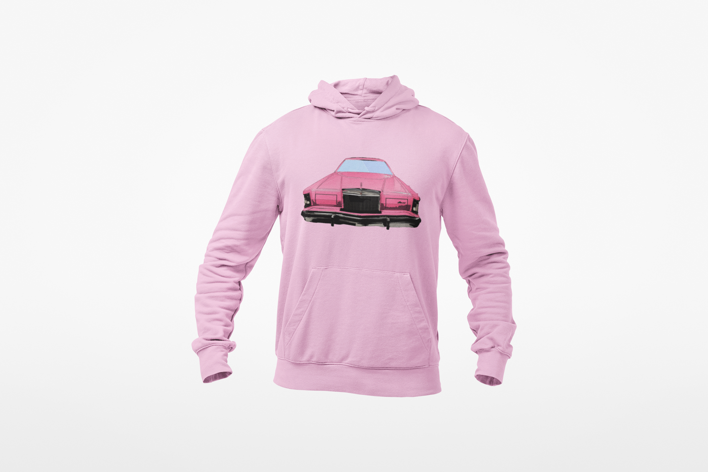 1978 Pink Lincoln Hoodie - Unisex ford Lincoln Car Lincoln Continental Lincoln TOwn Car