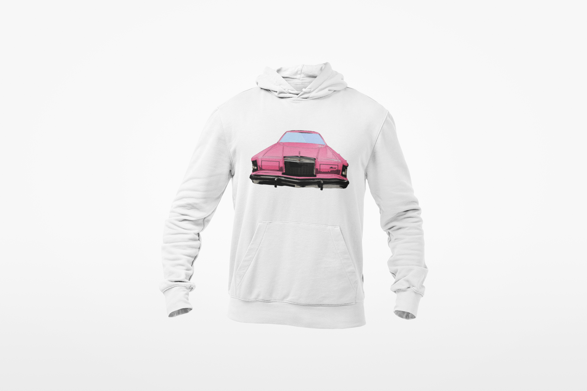 1978 Pink Lincoln Hoodie - Unisex ford Lincoln Car Lincoln Continental Lincoln TOwn Car