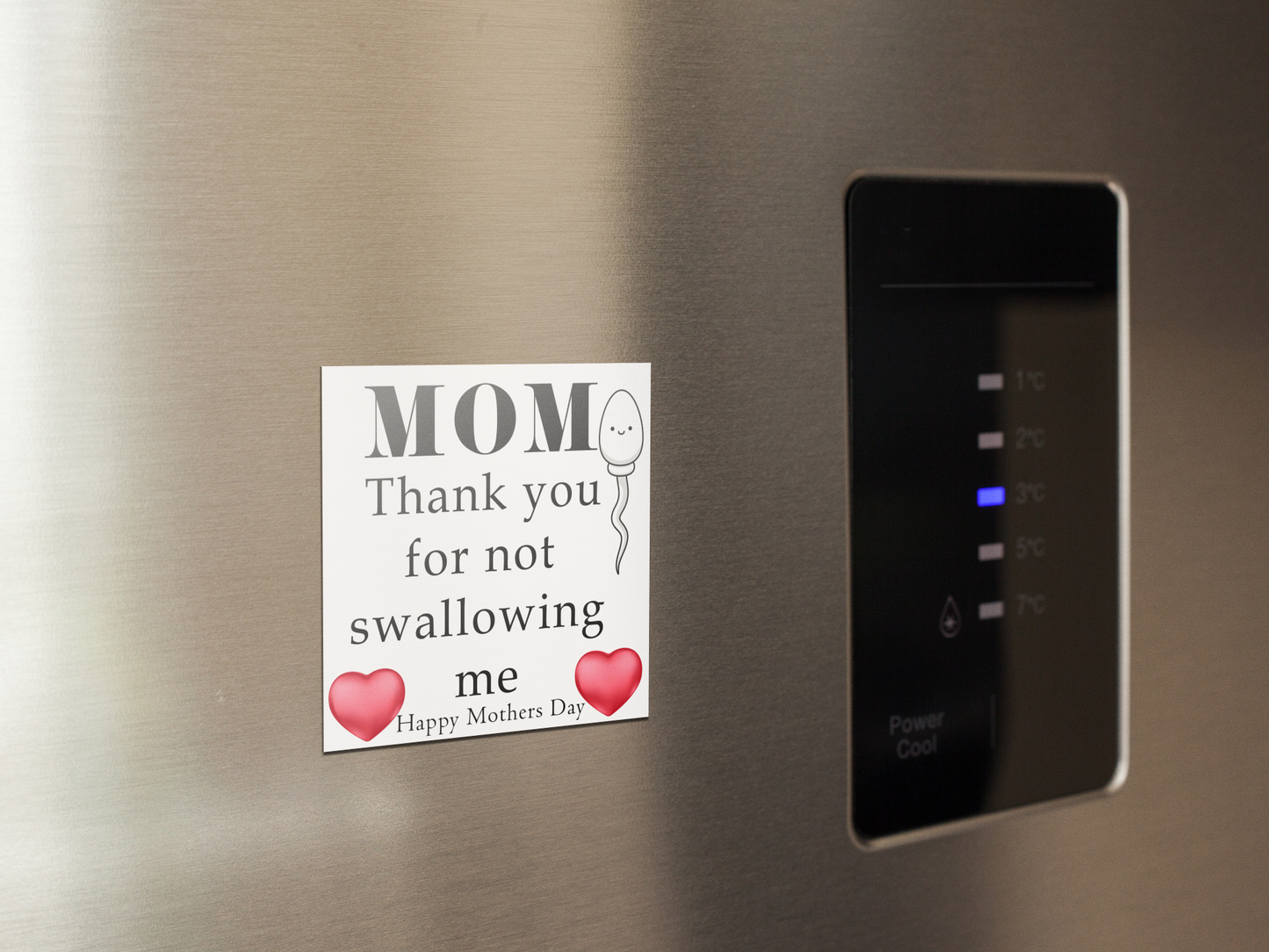 Mom, thank you for not swallowing me fridge magnet blow job funny mothers day gift for mom magnet mom moms day moms gift mothers day mothers day gift swallow