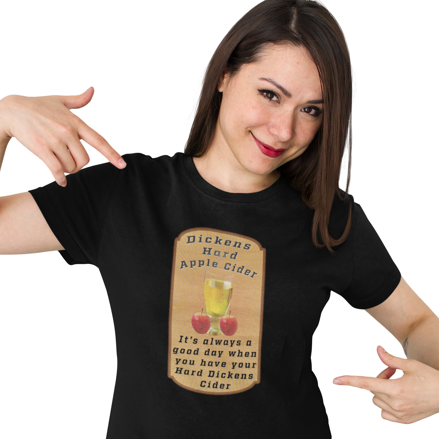 Dickens Hard Apple Cider. It's always a great day when you have your hard dickens cider unisex T-Shirt All Christmas gift Fathers Day Shirt funny shirt gift for dad gift for grandpa gift for him Hard Apple CIder liberty raunchy T-Shirt Unique gift