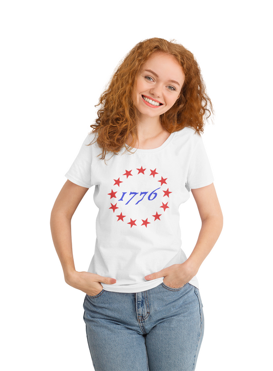 1776 13 stars unisex T-Shirt 1776 All Christmas gift Fathers Day Shirt funny shirt gift for dad gift for grandpa gift for him liberty T-Shirt Unique gift